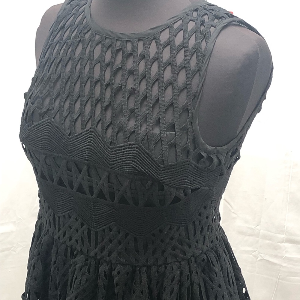 SHEIKE Midi Black Dress Size 8 - Picture 4 of 4